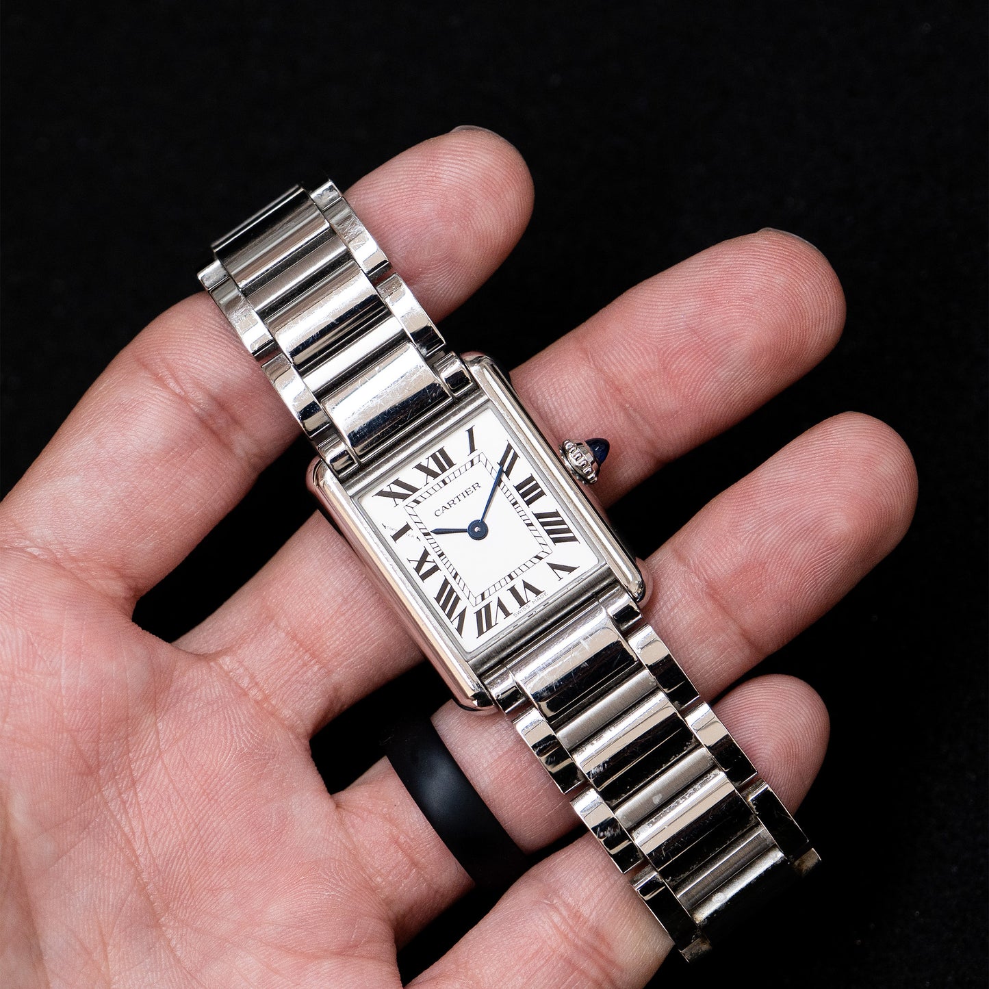 Tank Must de Cartier Stainless Steel Watch