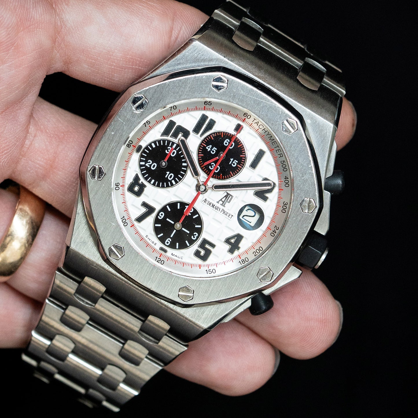Audemars Piguet Royal Oak Offshore Panda Stainless Steel Watch