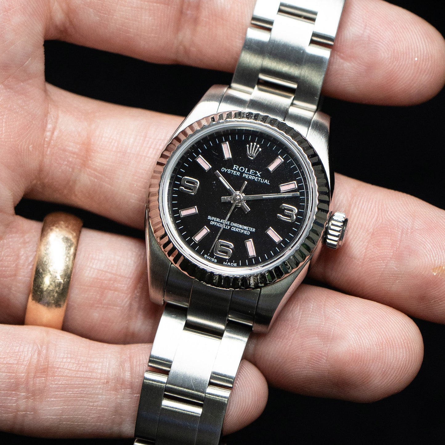 Pre-Owned Rolex 176234 Datejust 26mm Stainless Steel Ladies Watch