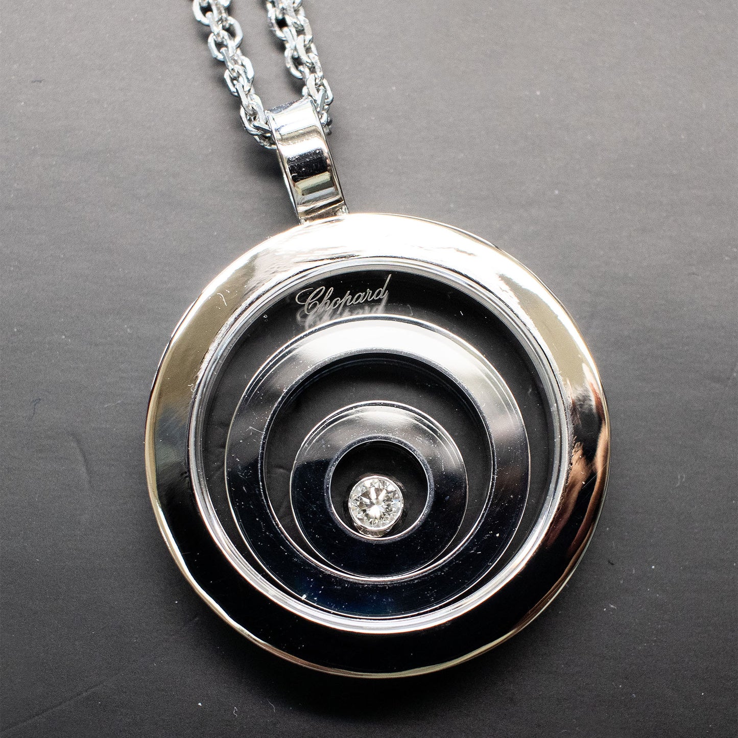 Chopard Happy Spirit Floating Diamond Necklace