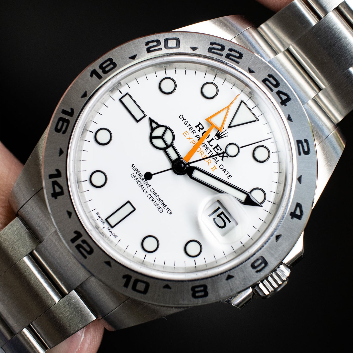 Rolex 216570 Explorer II Polar Dial Steel Watch