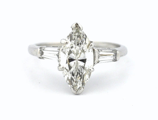 Marquis Diamond Engagement Ring - Sell Jewelry Boca Raton