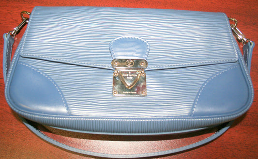 pre-owned handbags, pre-owned louis vuitton, used louis vuitton, pre-owned epi handbag, used epi handbag