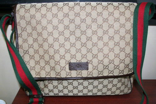 used gucci messenger bag, pre-owned gucci handbag, used gucci bag boca raton