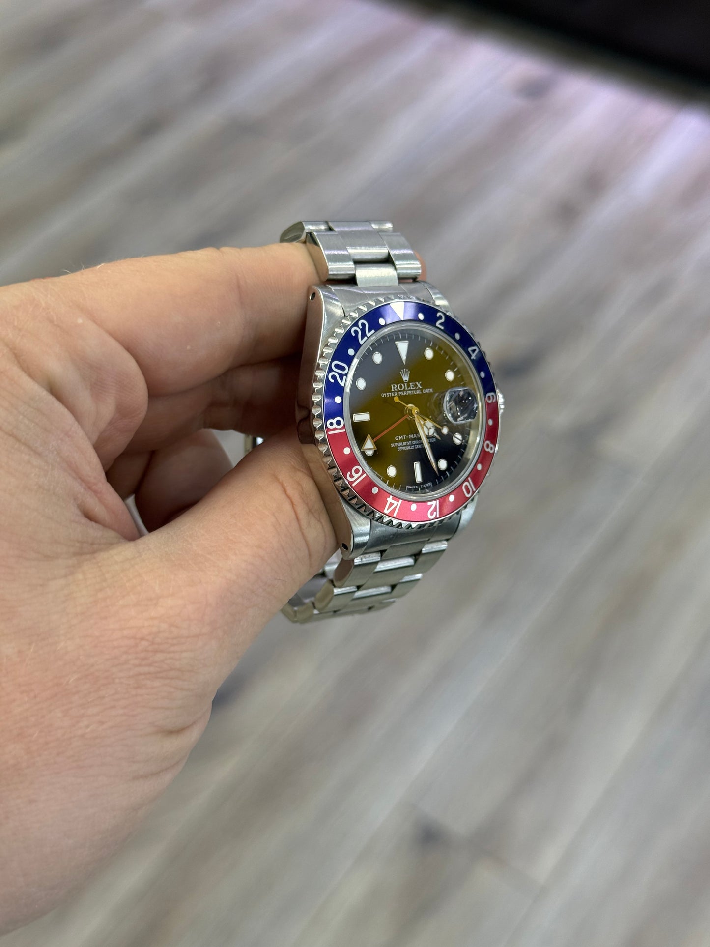 Rolex 16700 GMT Master Pepsi Watch Only