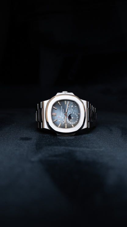 Patek Philippe 5712/1A-001 Moon Phase Watch 2007 with Papers