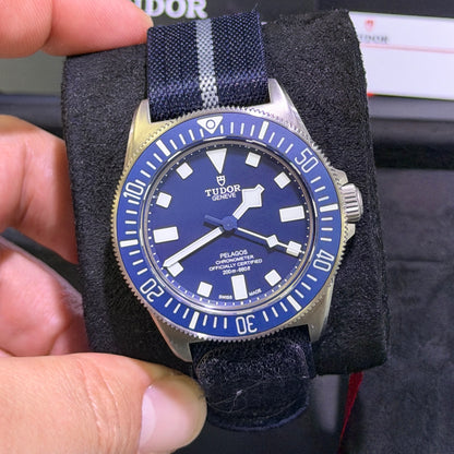 TUDOR Pelagos FXD 25707B BNIB 2026 Complete Set - Marine National Edition