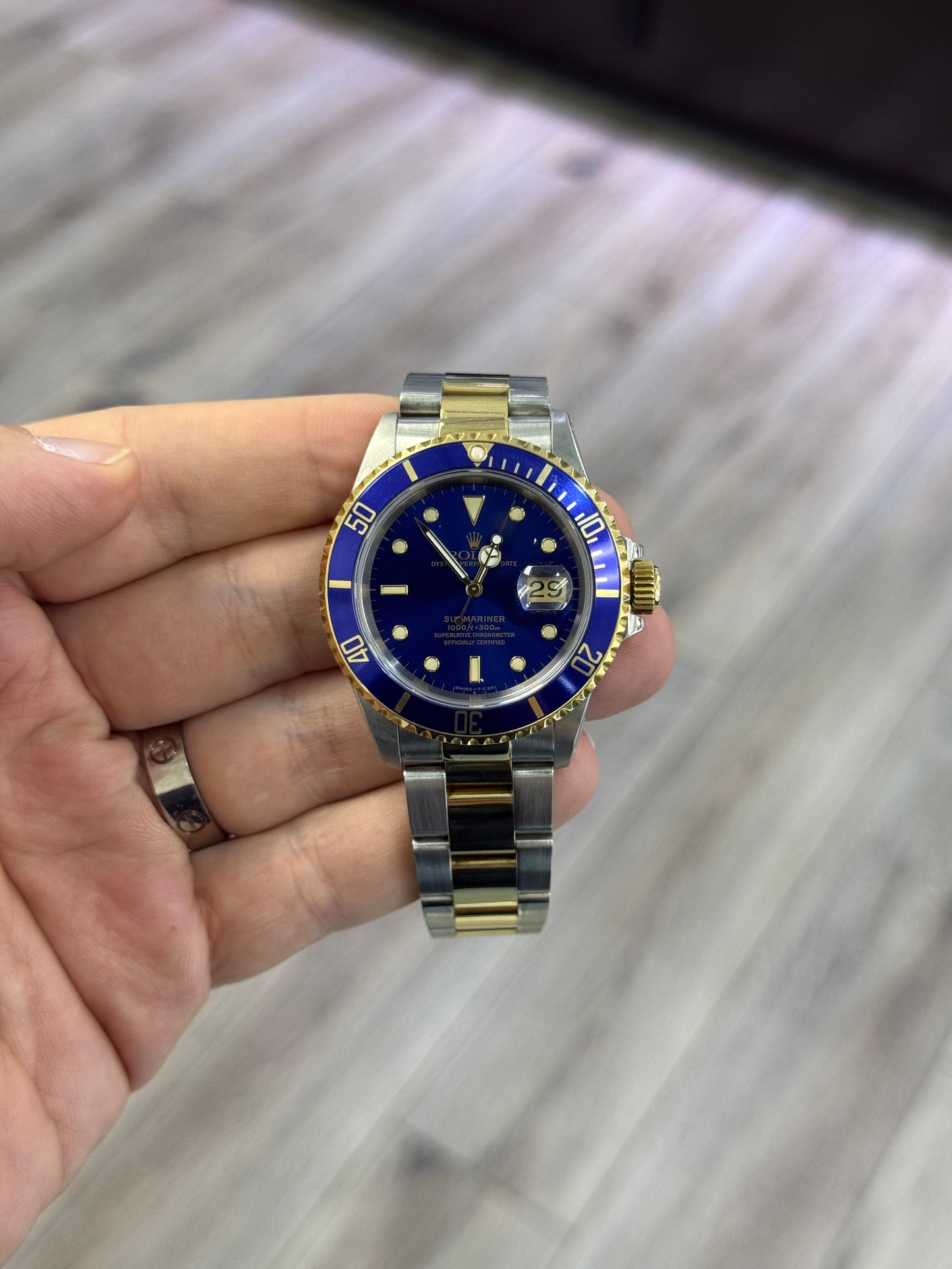 Rolex 16613 Submariner with Papers