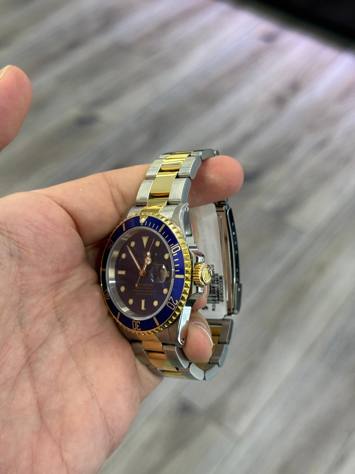 Rolex 16613 Submariner with Papers