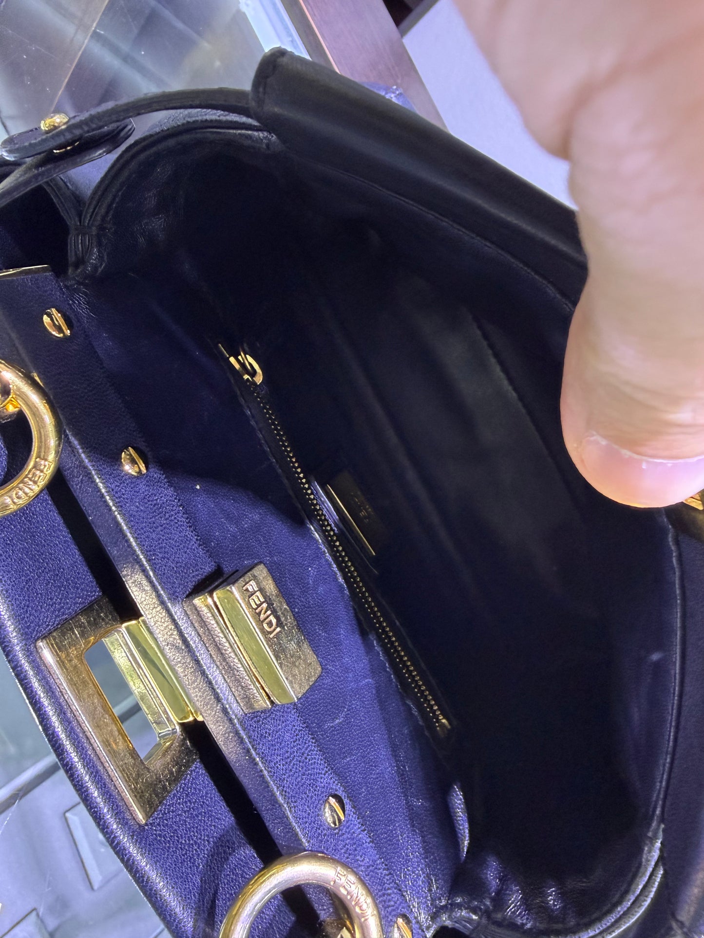 Authentic Vintage Fendi Peekaboo handbag