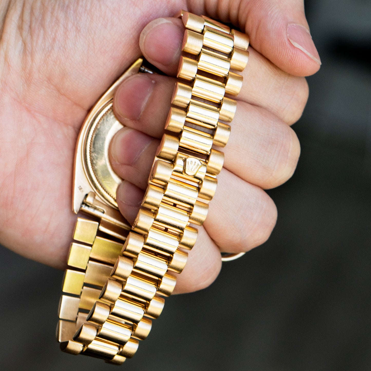 Rolex 1803 Day-Date 18k Yellow Gold Presidential Watch