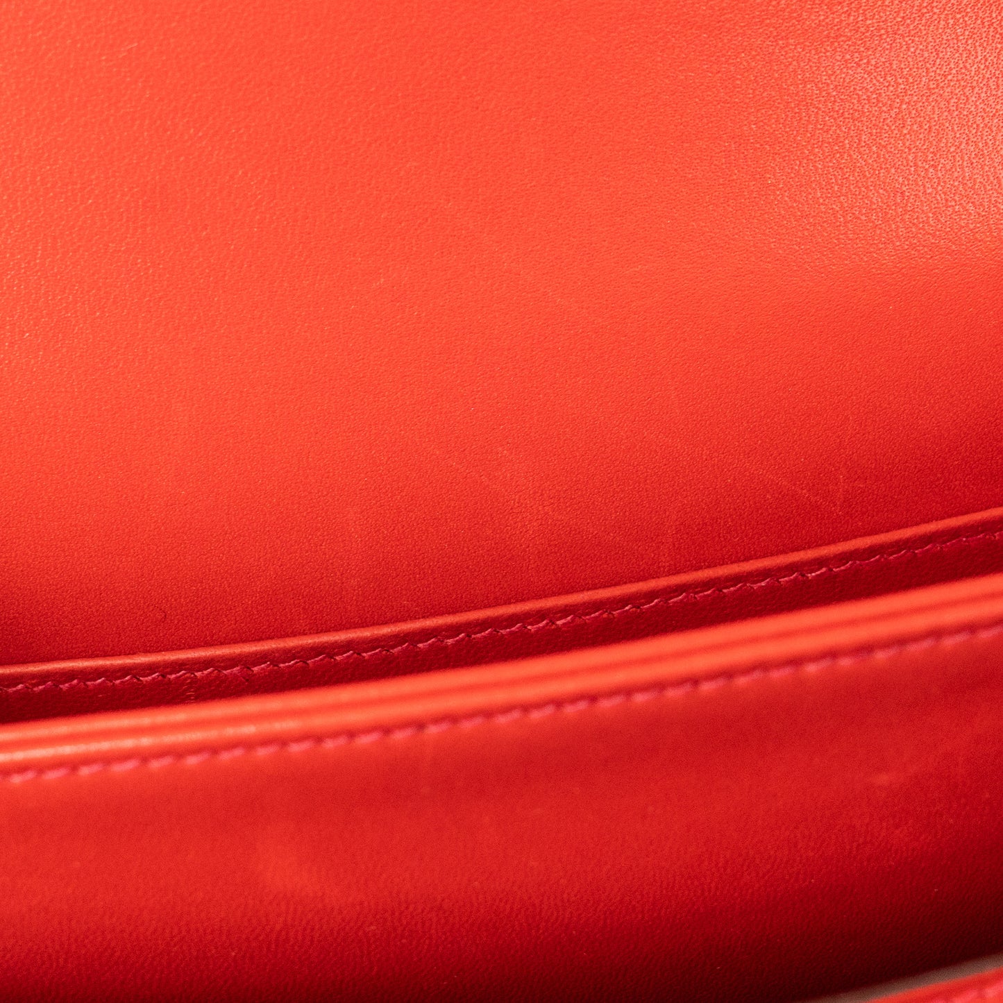 HERMES Red Matte Alligator Constance 18 Rouge Indien Handbag