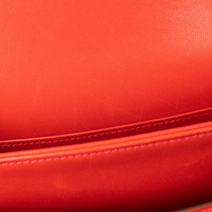 HERMES Red Matte Alligator Constance 18 Rouge Indien Handbag