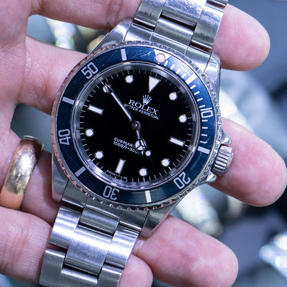Rolex 14060 Submariner Black Dial Stainless Steel Watch