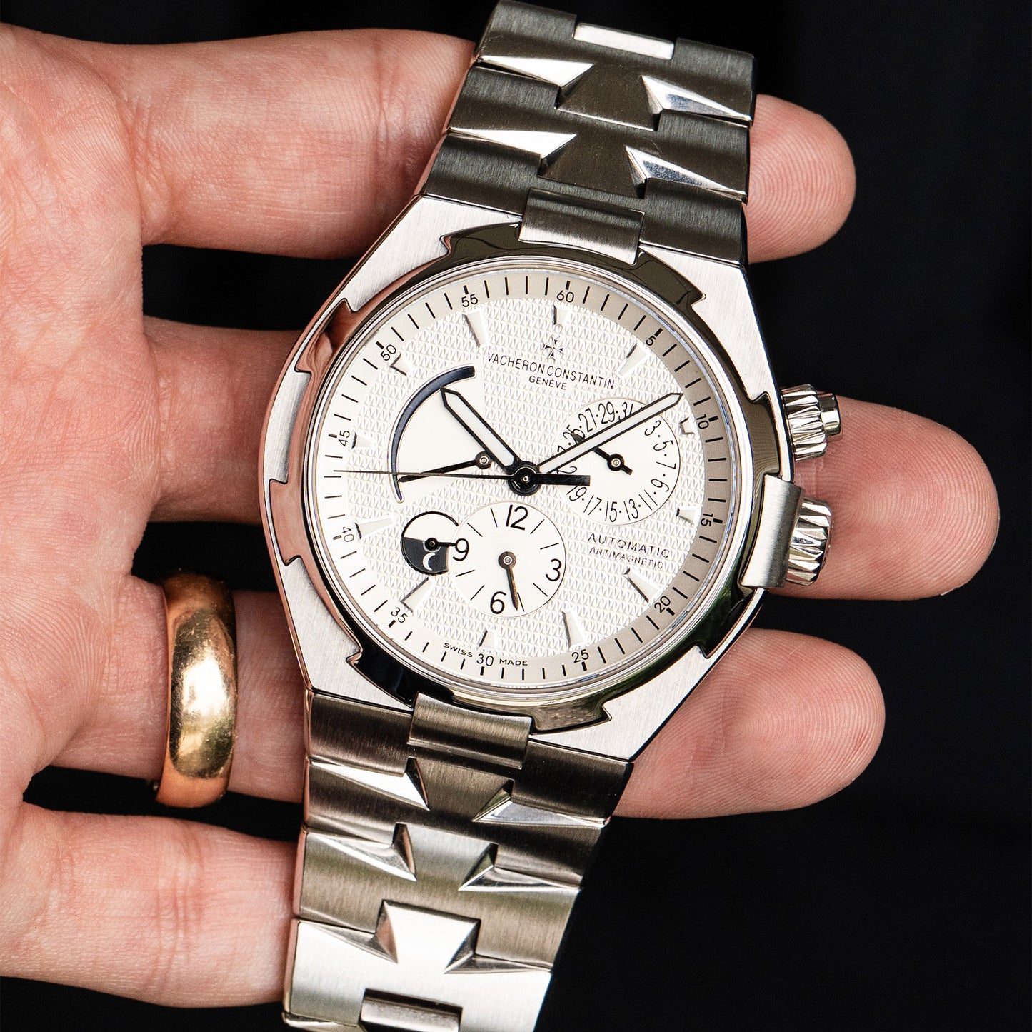 Vacheron Constantin Overseas Dual Time Steel Watch