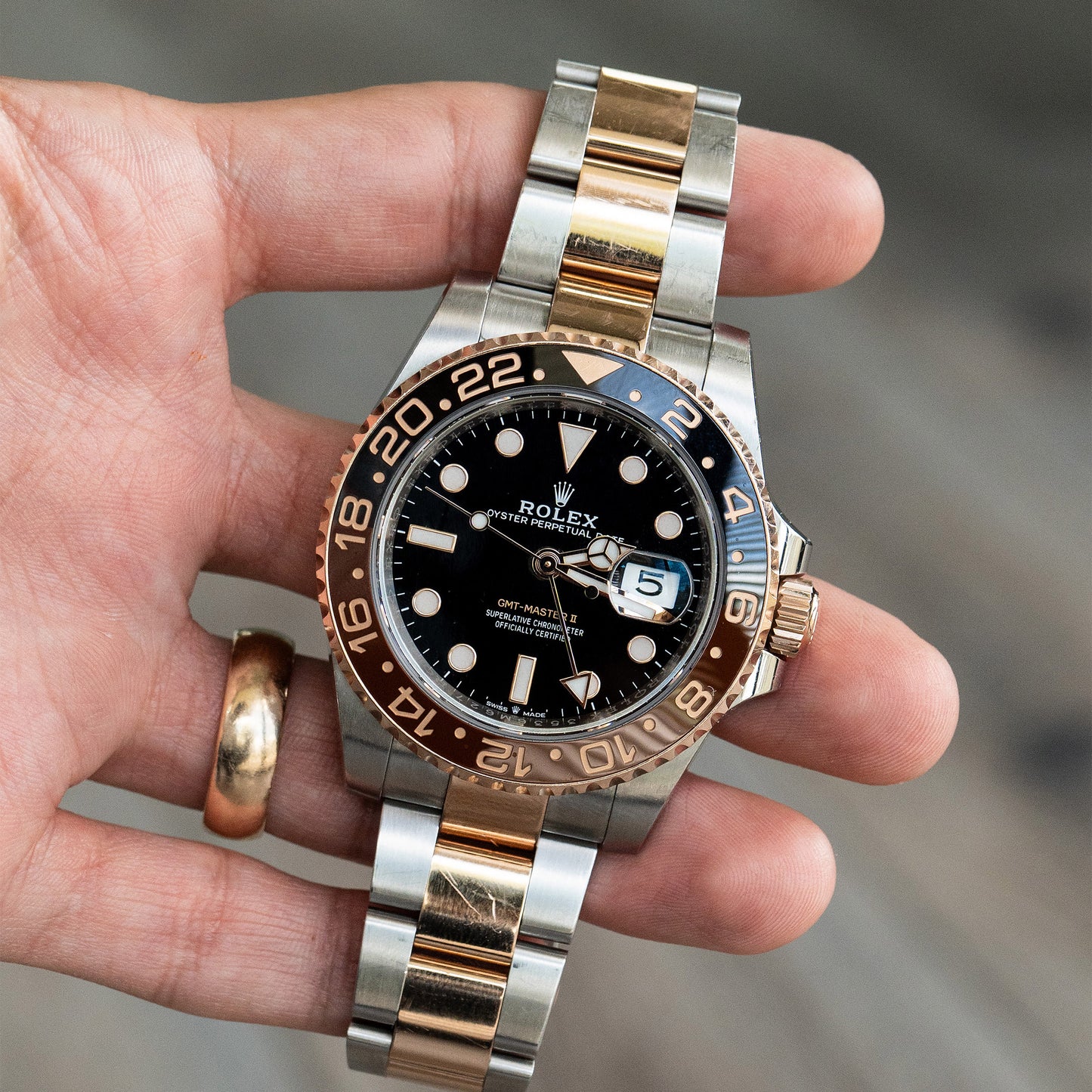 Rolex GMT-Master II 126711CHNR "Rootbeer" Two Tone Watch