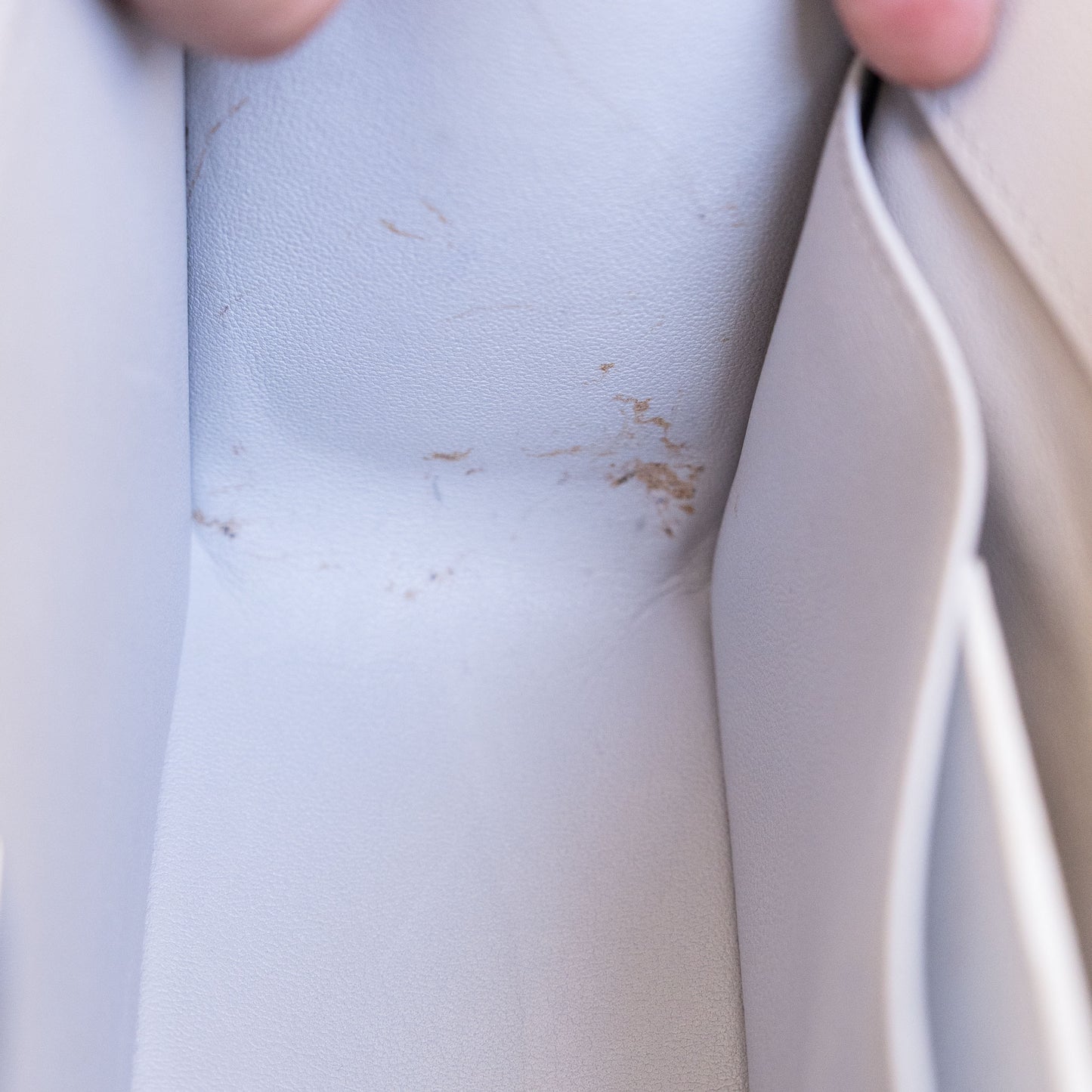 Chanel Boy Bag Light Gray Handbag