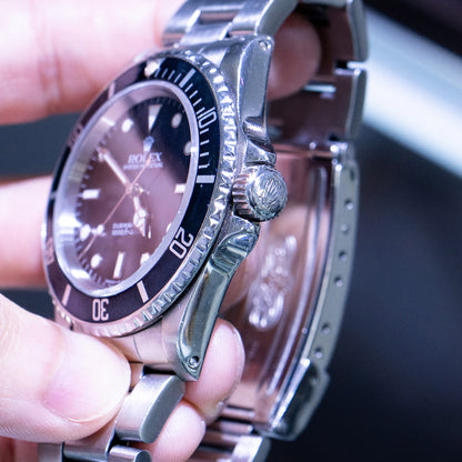 Rolex 14060 Submariner Black Dial Stainless Steel Watch