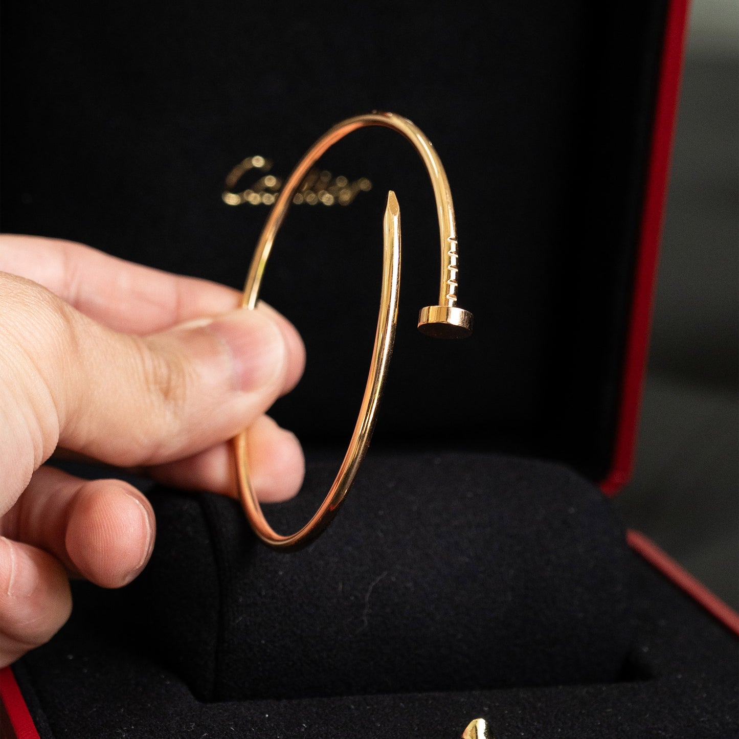 Cartier Just Un Clou Small Size Bangle Bracelet