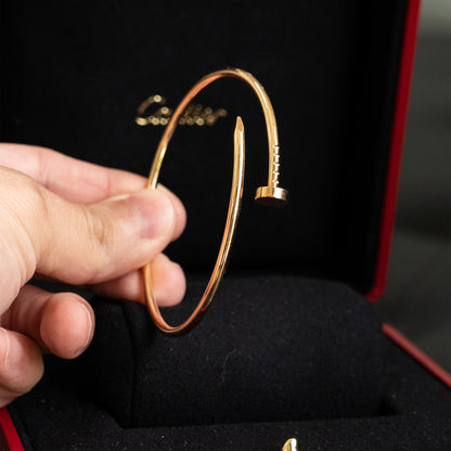 Cartier Just Un Clou Small Size Bangle Bracelet