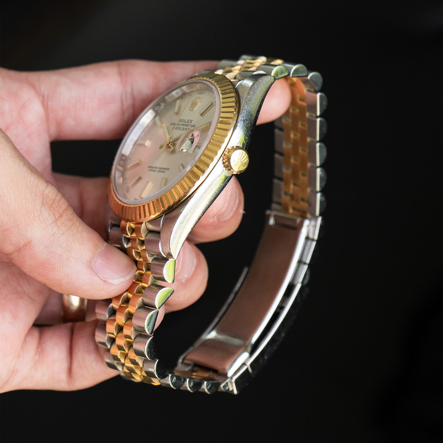 Rolex 126333 Datejust Silver Dial Two Tone Watch