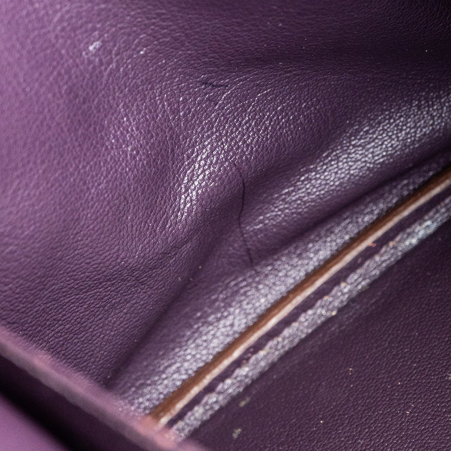 Hermès Birkin 35 Togo Aubergine Purple Handbag