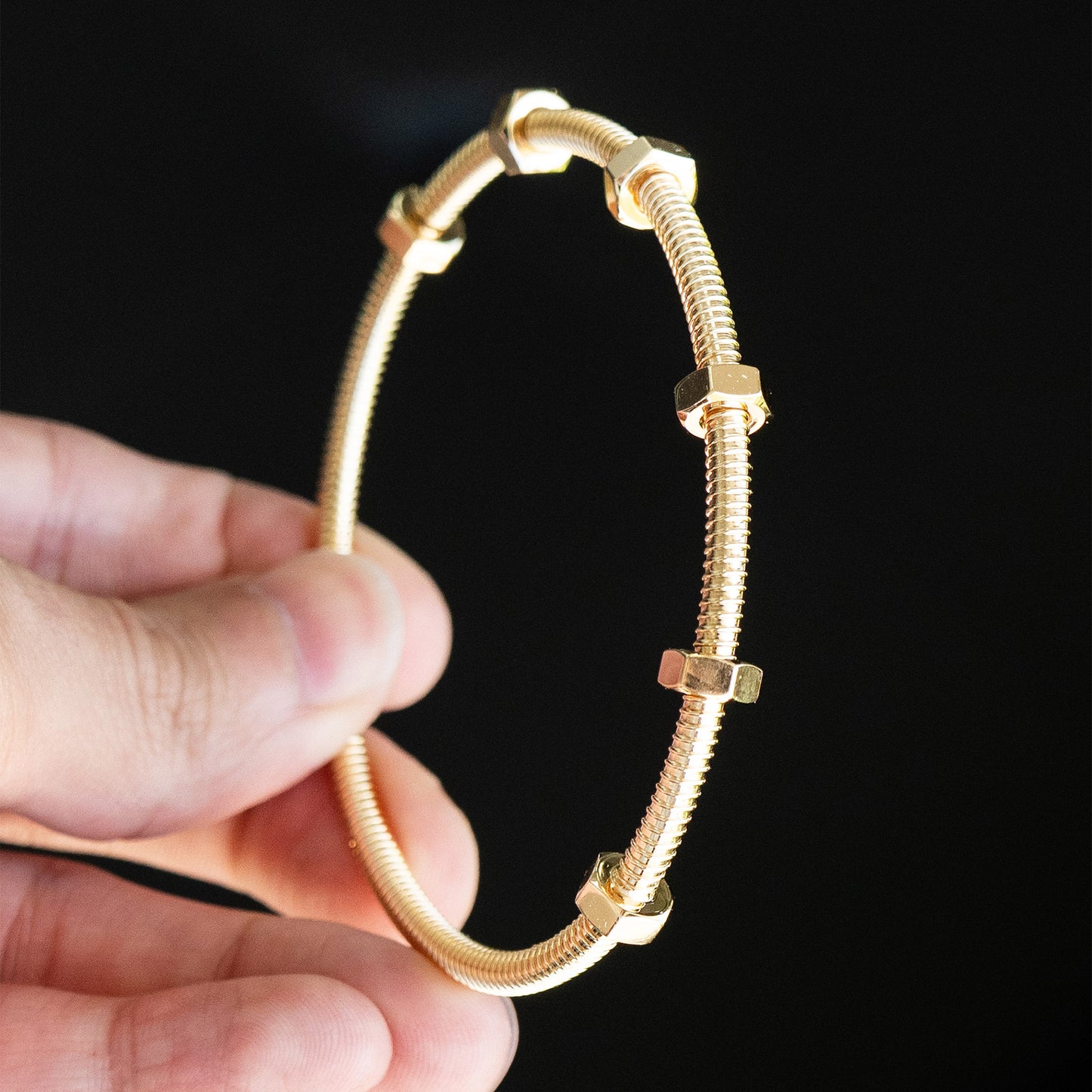 Cartier Ecrou de Cartier 18k Yellow Gold Size 20 Bangle
