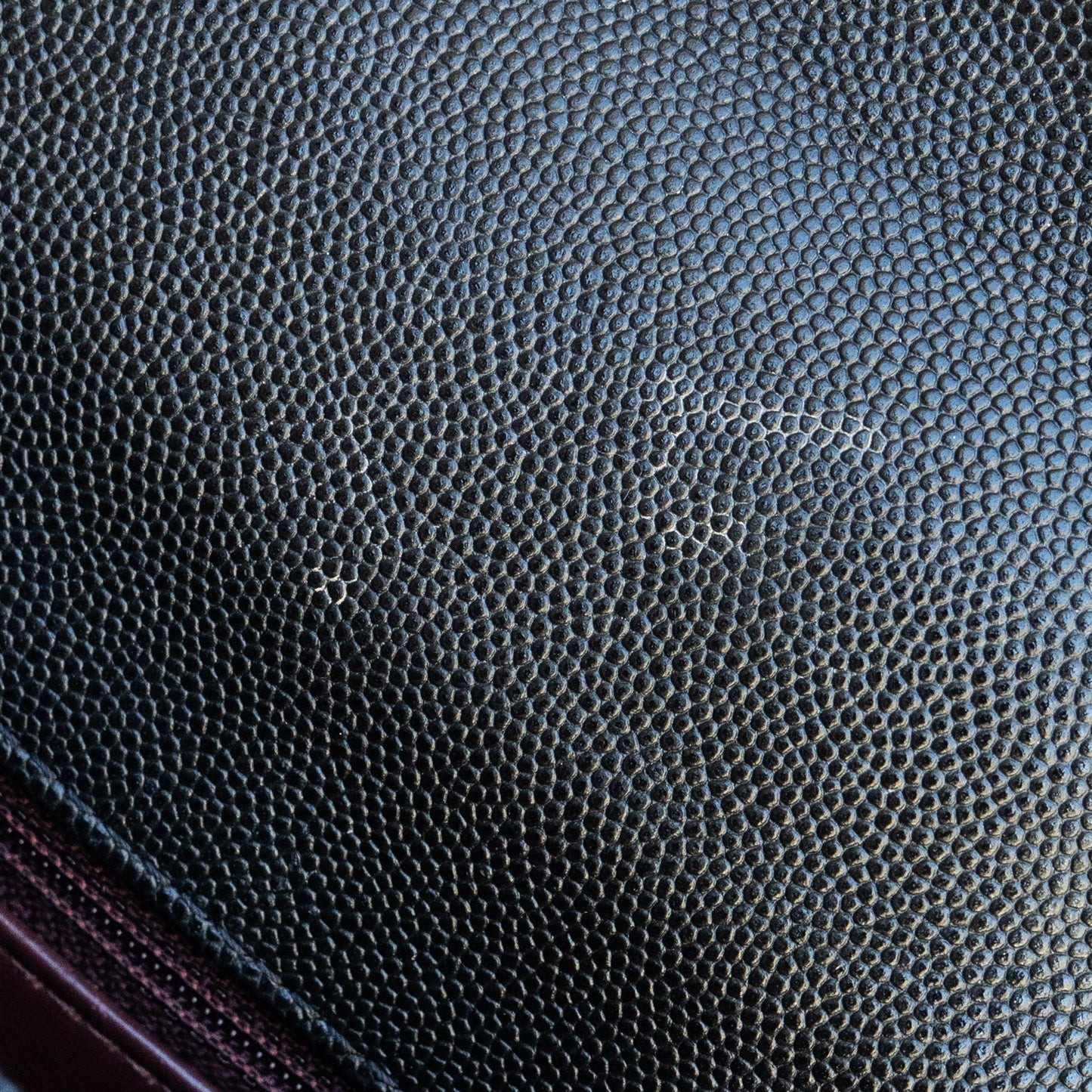 Chanel Coco Handle Black Caviar Leather Quilted Flap Bag