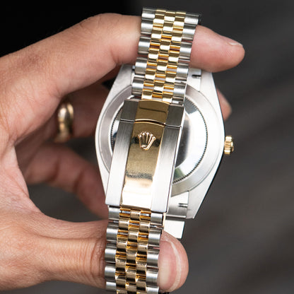 Rolex 126333 Datejust Wimbledon Dial Two Tone Watch