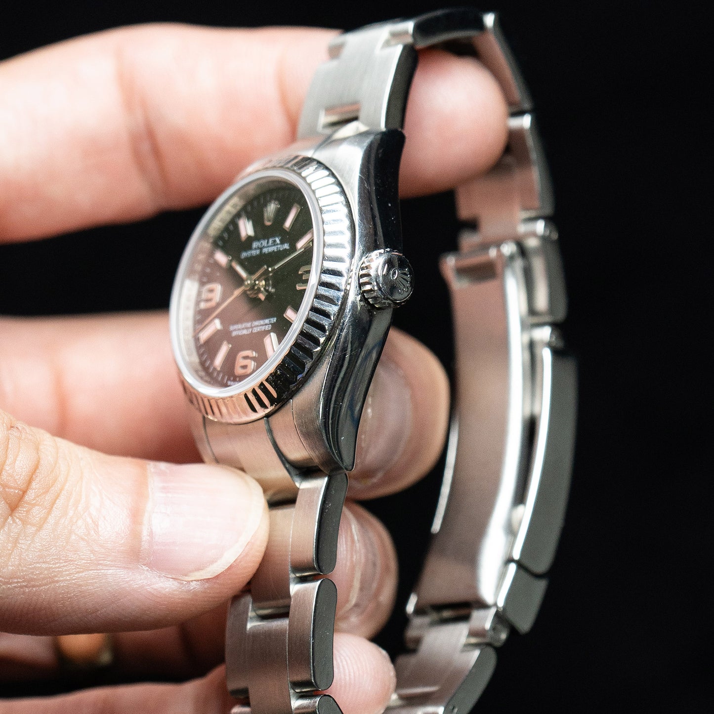 Pre-Owned Rolex 176234 Datejust 26mm Stainless Steel Ladies Watch