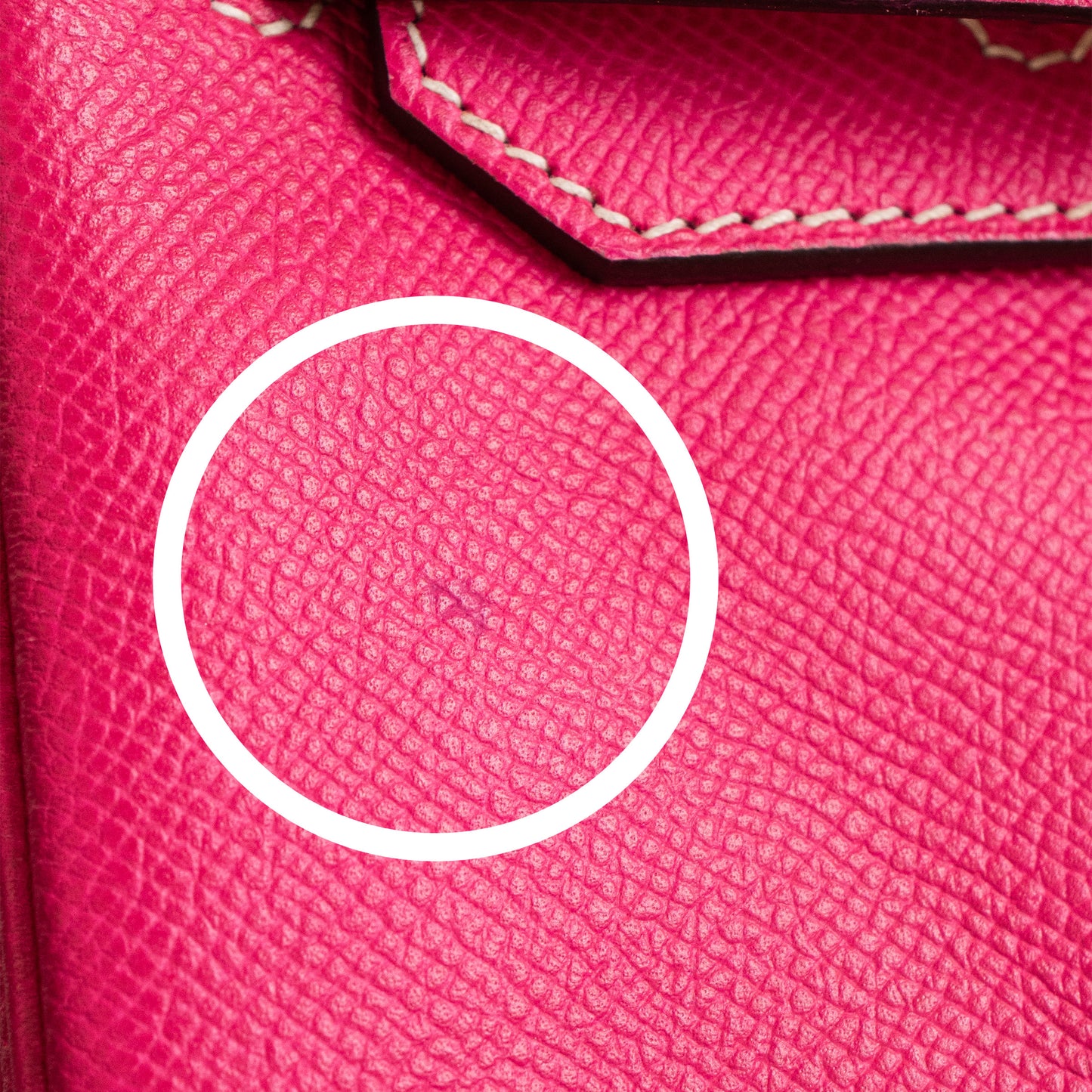 Preo-Owned Hermes Birkin 35 Rose Tyrien Handbag