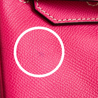 Preo-Owned Hermes Birkin 35 Rose Tyrien Handbag