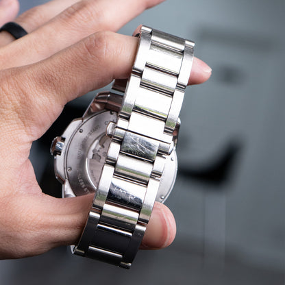 Cartier Calibre de Cartier Black Dial Stainless Steel Watch