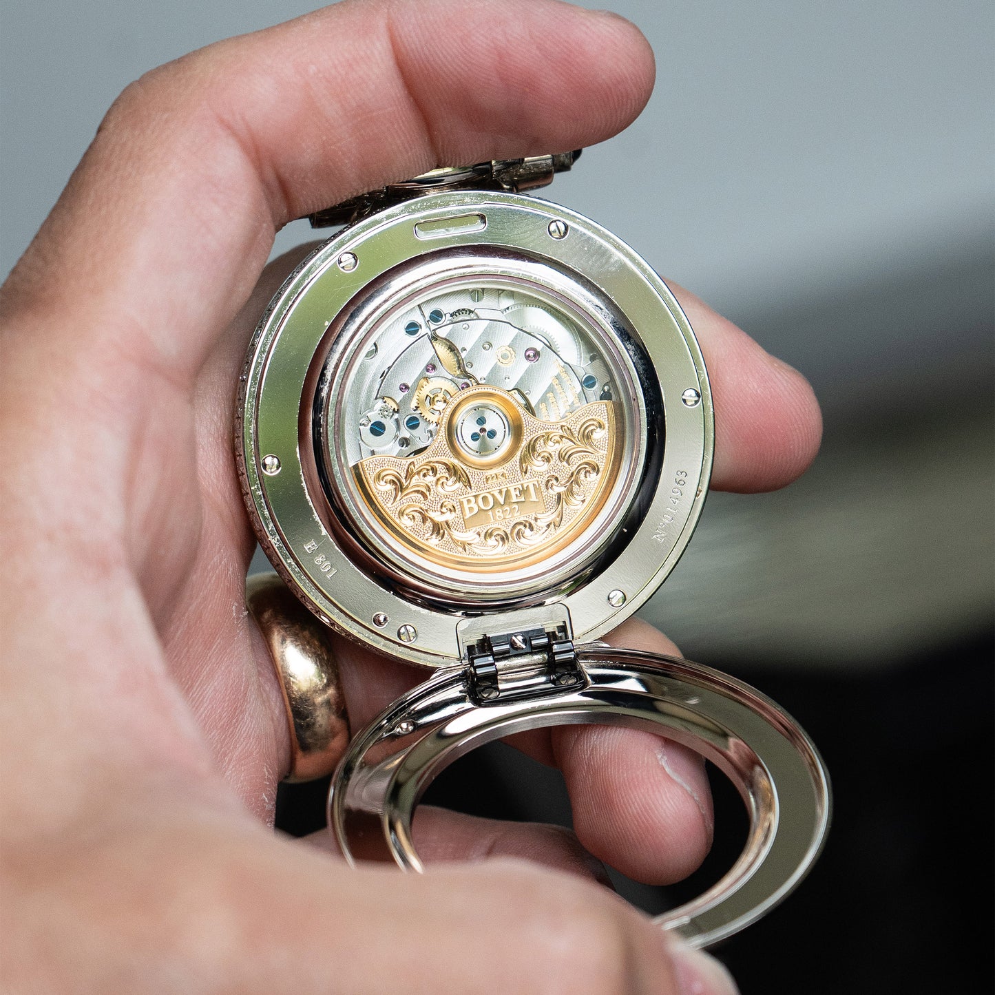 Bovet Fleurier Amadeo White Gold Diamond Watch