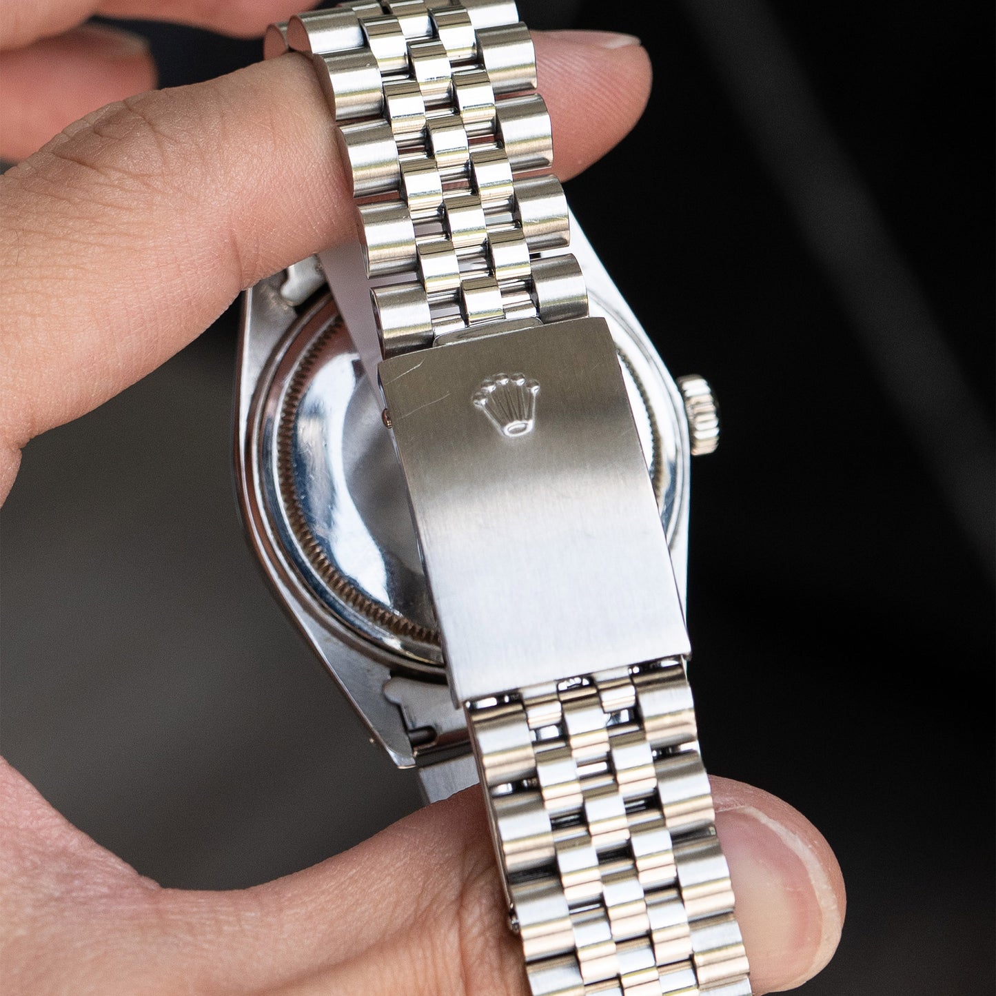 Rolex 16234 Datejust 36 Diamond Dial Stainless Steel Watch