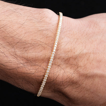 18k Yellow Gold 0.50ctw Diamond Bangle Bracelet