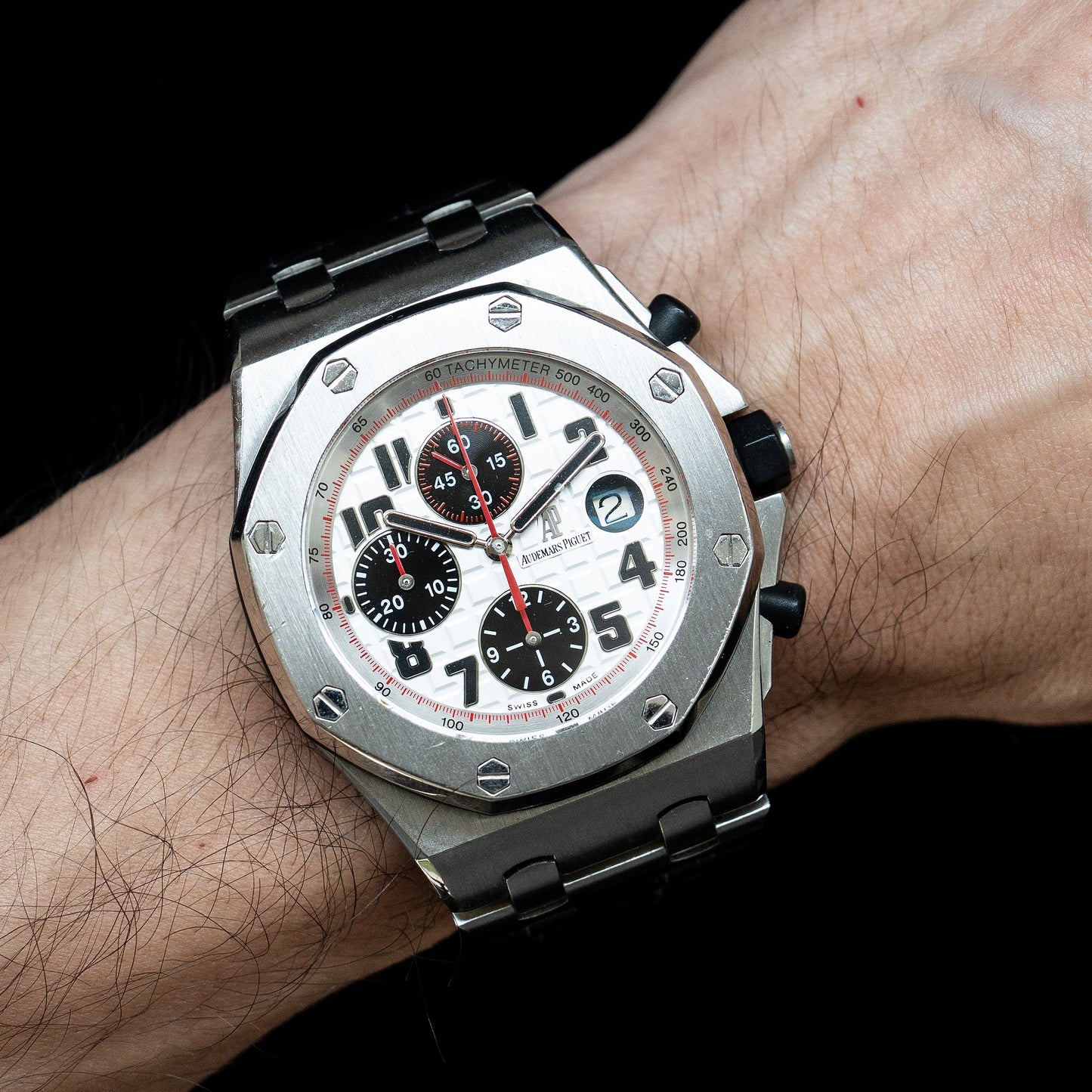 Audemars Piguet Royal Oak Offshore Panda Stainless Steel Watch