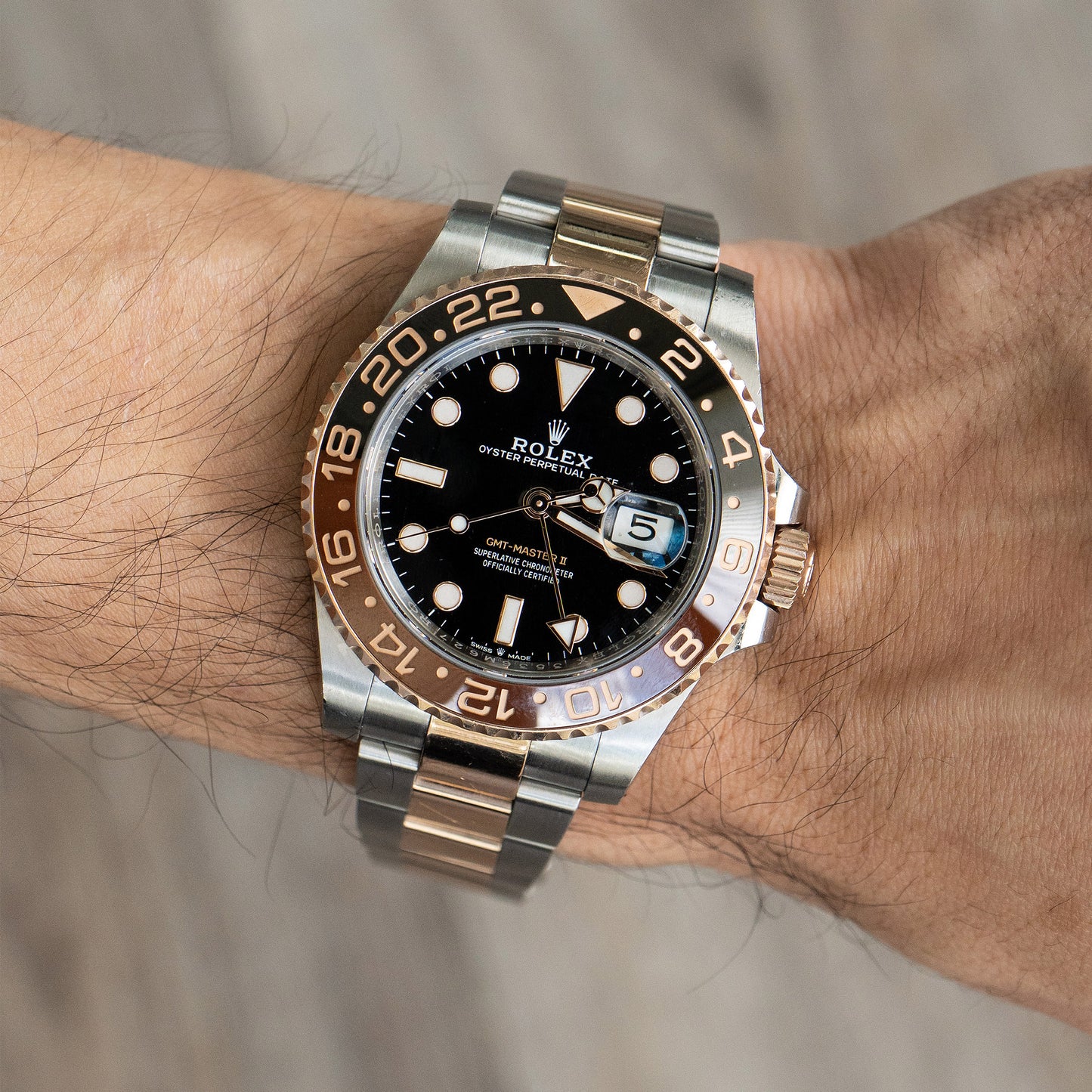 Rolex GMT-Master II 126711CHNR "Rootbeer" Two Tone Watch