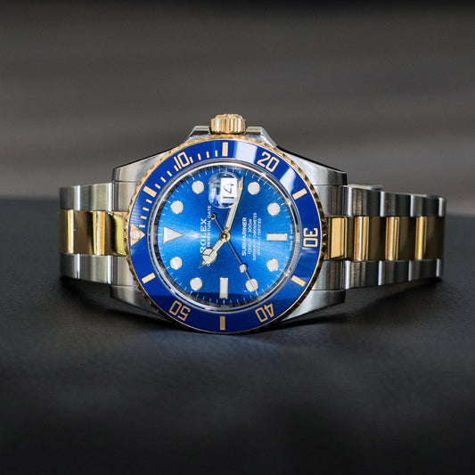 Rolex 126613LB Submariner Blue Dial Two Tone Watch