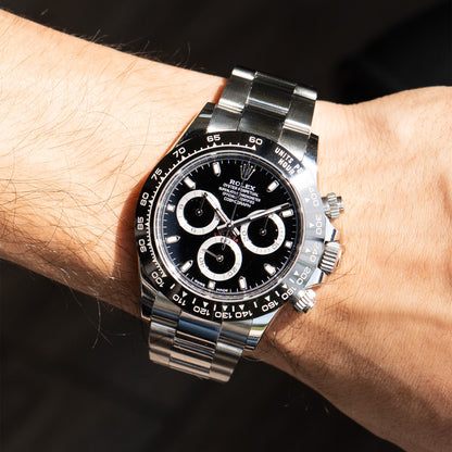 Rolex 116500LN Cosmograph Daytona Black Dial Stainless Steel Watch