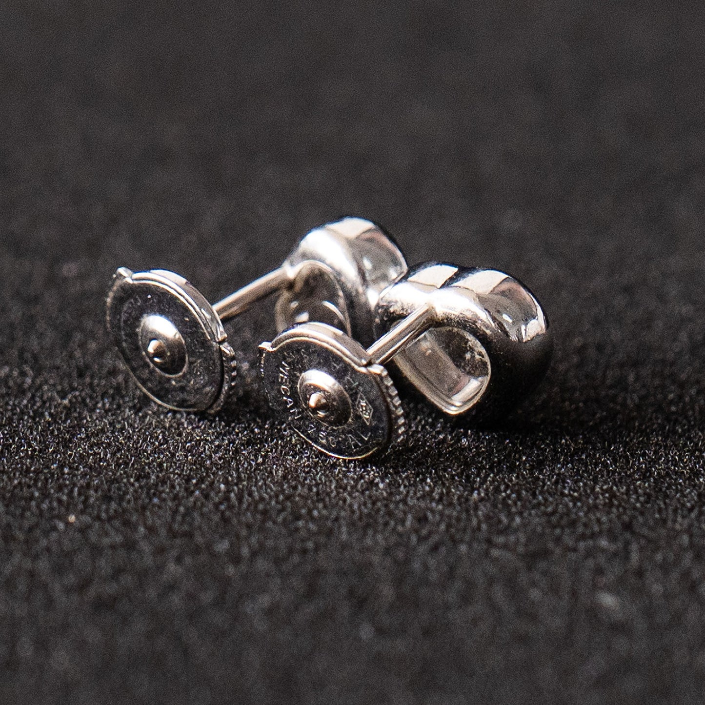 Chopard Happy Diamond Heart 18k White Gold Earrings