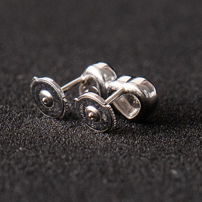 Chopard Happy Diamond Heart 18k White Gold Earrings