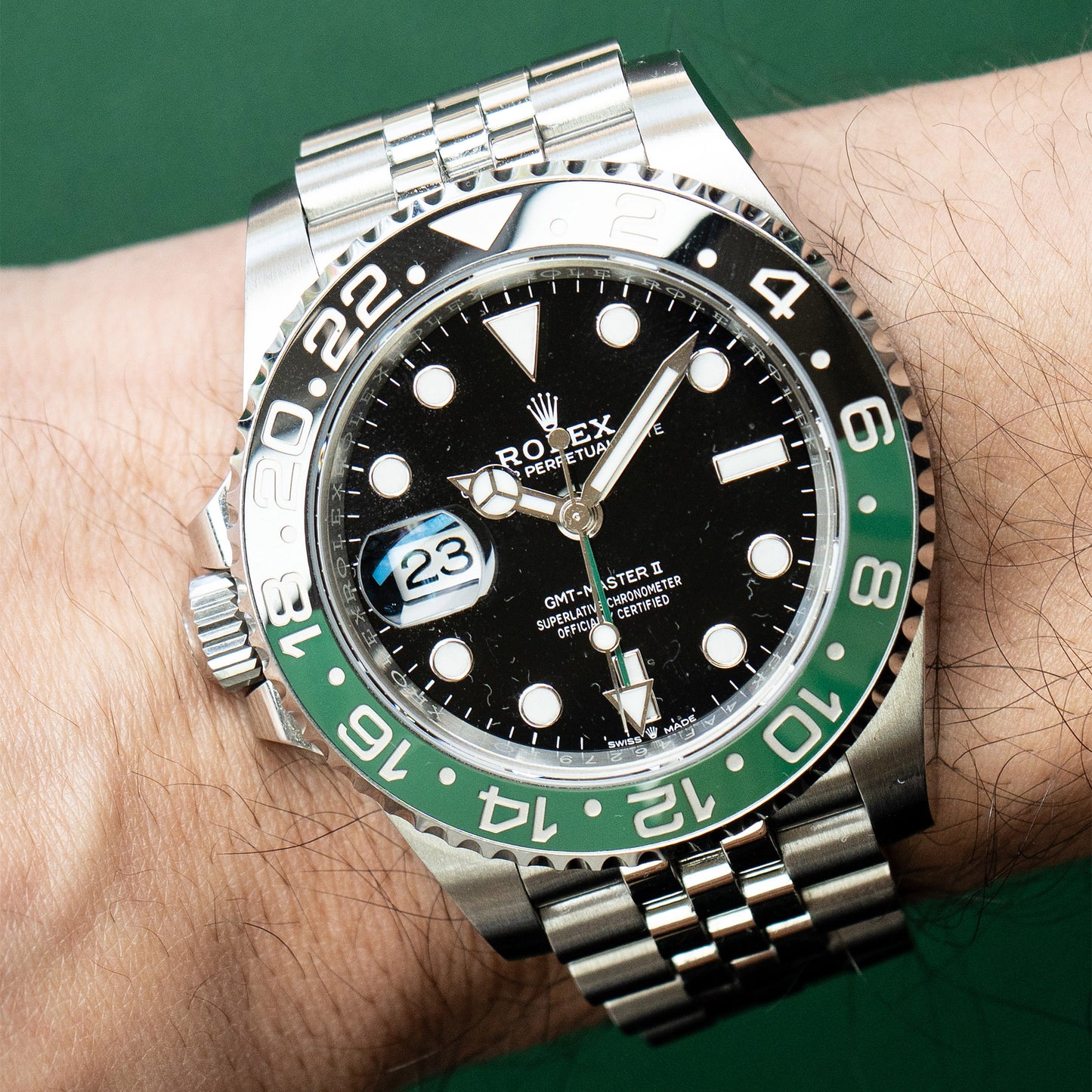 Rolex 126720 GMT-Master II "Sprite" Jubilee Watch