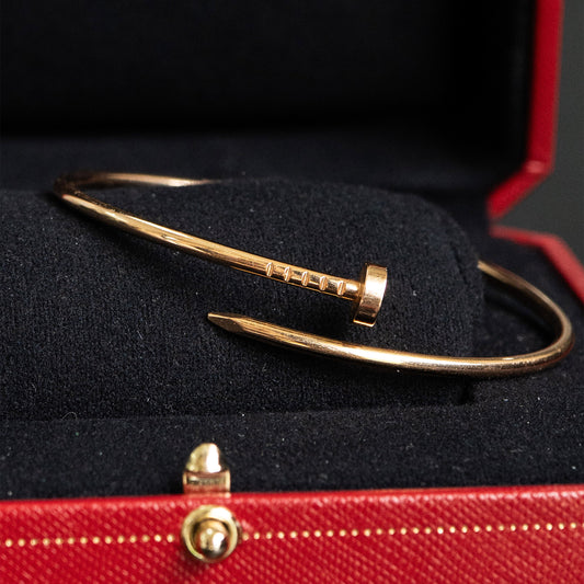 Cartier Just Un Clou Small Size Bangle Bracelet