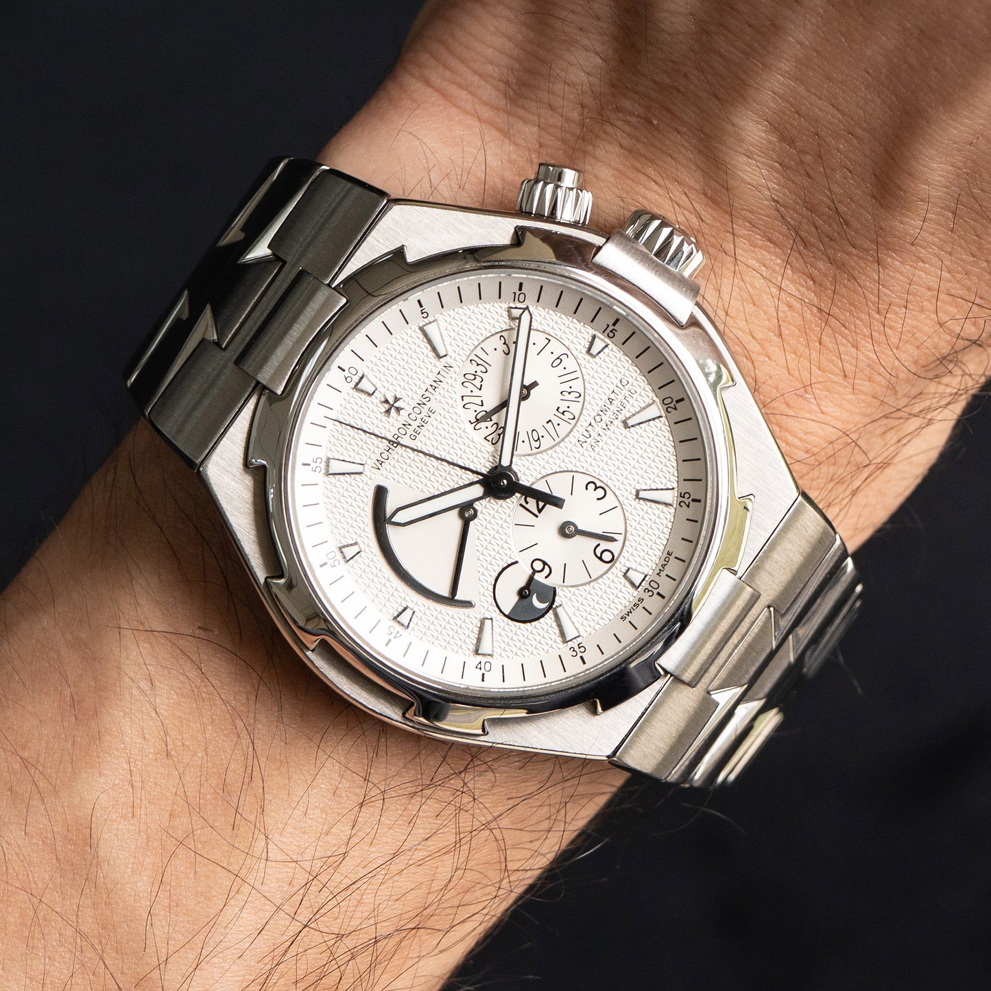 Vacheron Constantin Overseas Dual Time Steel Watch