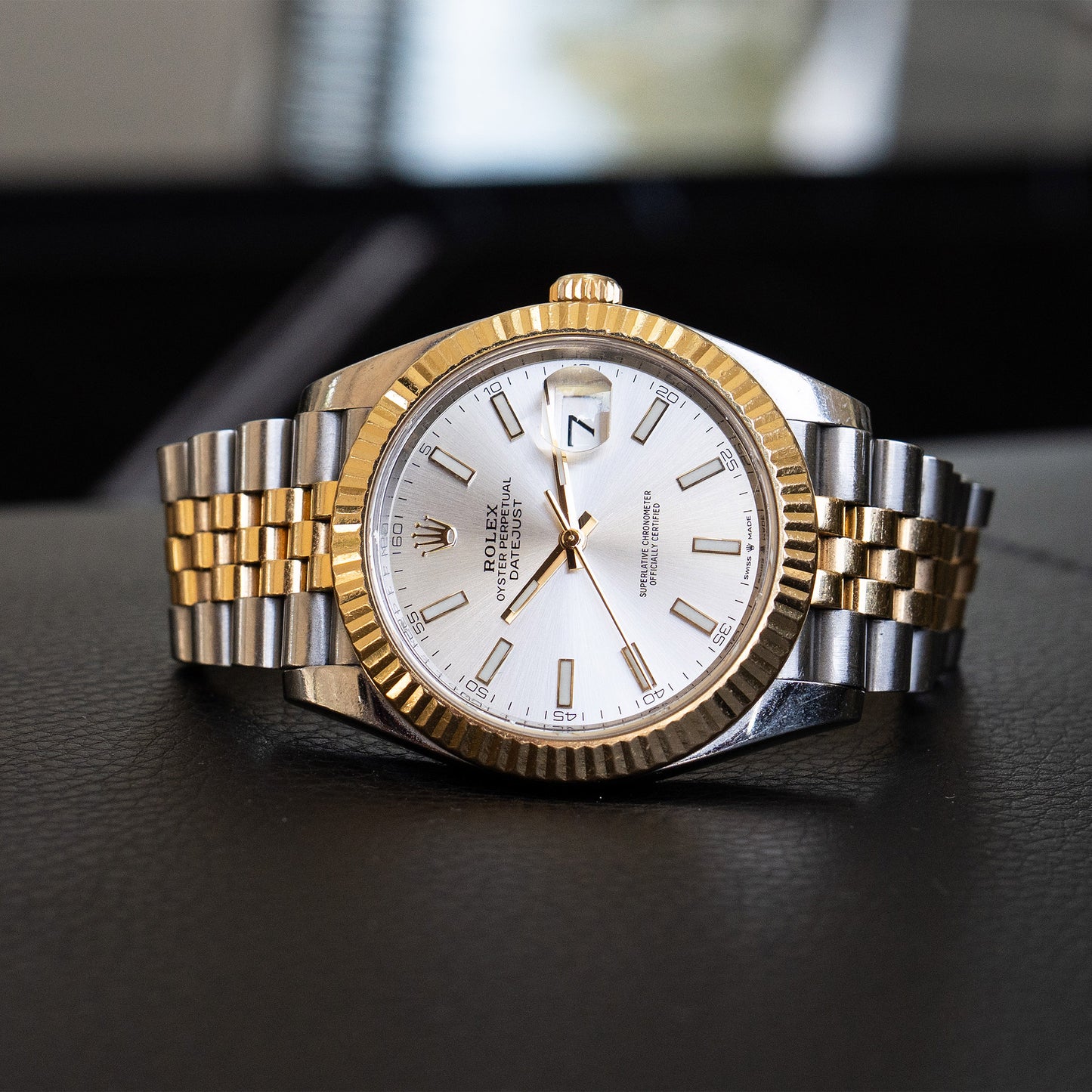 Rolex 126333 Datejust Silver Dial Two Tone Watch