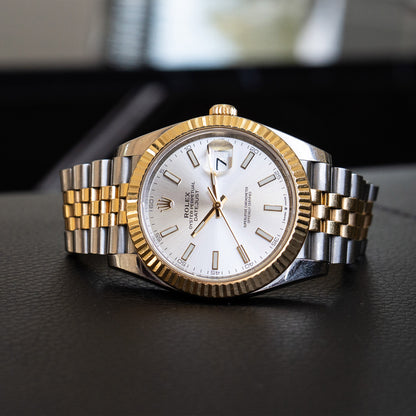 Rolex 126333 Datejust Silver Dial Two Tone Watch