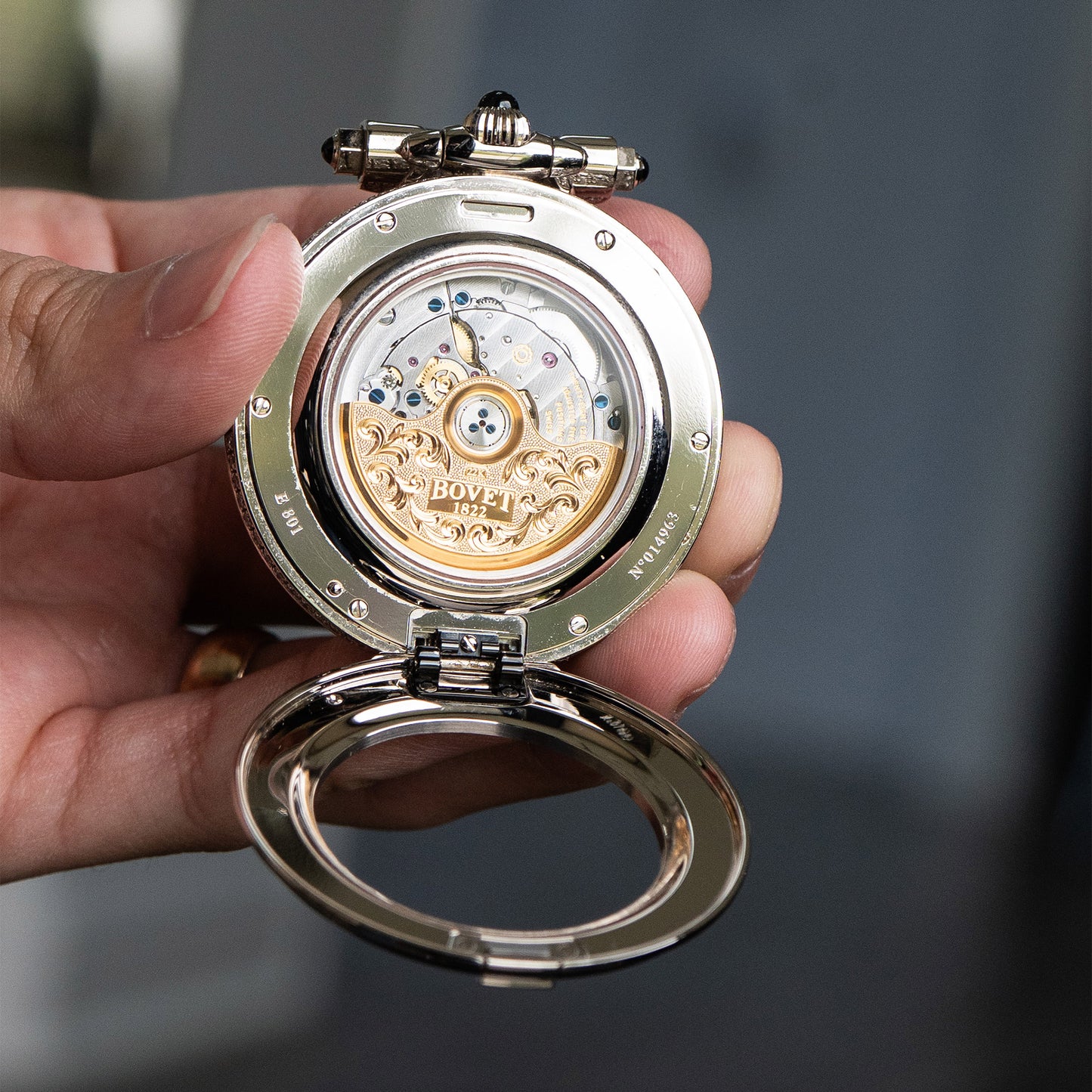 Bovet Fleurier Amadeo White Gold Diamond Watch