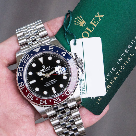 Rolex 126710 GMT-Master II Stainless Steel Black Dial Watch