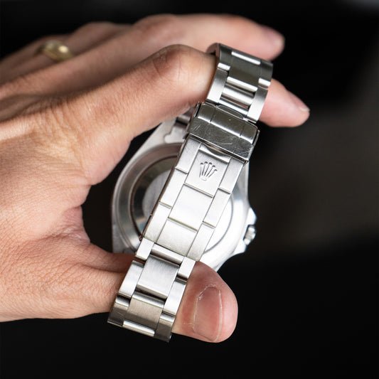 Rolex 16570 Explorer II White Dial Stainless Steel Watch